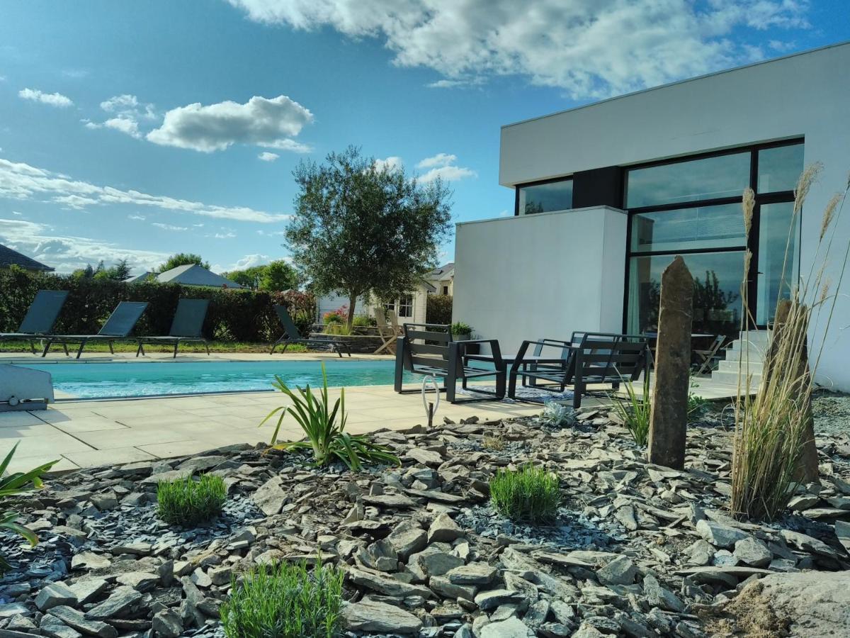 Maison/Villa Avec Piscine Privee Gite Brain D'Eau La Chapelle-de-Brain Екстер'єр фото